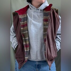 1990s Sleeveless Vest Hors La Loi Made in Canada